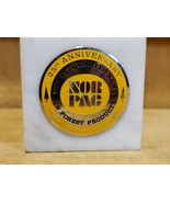 Vintage NOR PAC 25th Anniversary 1948-73 Marble Paperweight by Paperweig... - $36.84