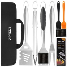 8Pcs Heavy Duty Bbq Grill Tools Set With Extra Thick Stainless Steel Spatula, Fo - £51.44 GBP