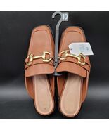 New Women&#39;s Time &amp; Tru Brown Slip-on Memory Foam Loafer/Mules Sandals Si... - $359.55 MXN