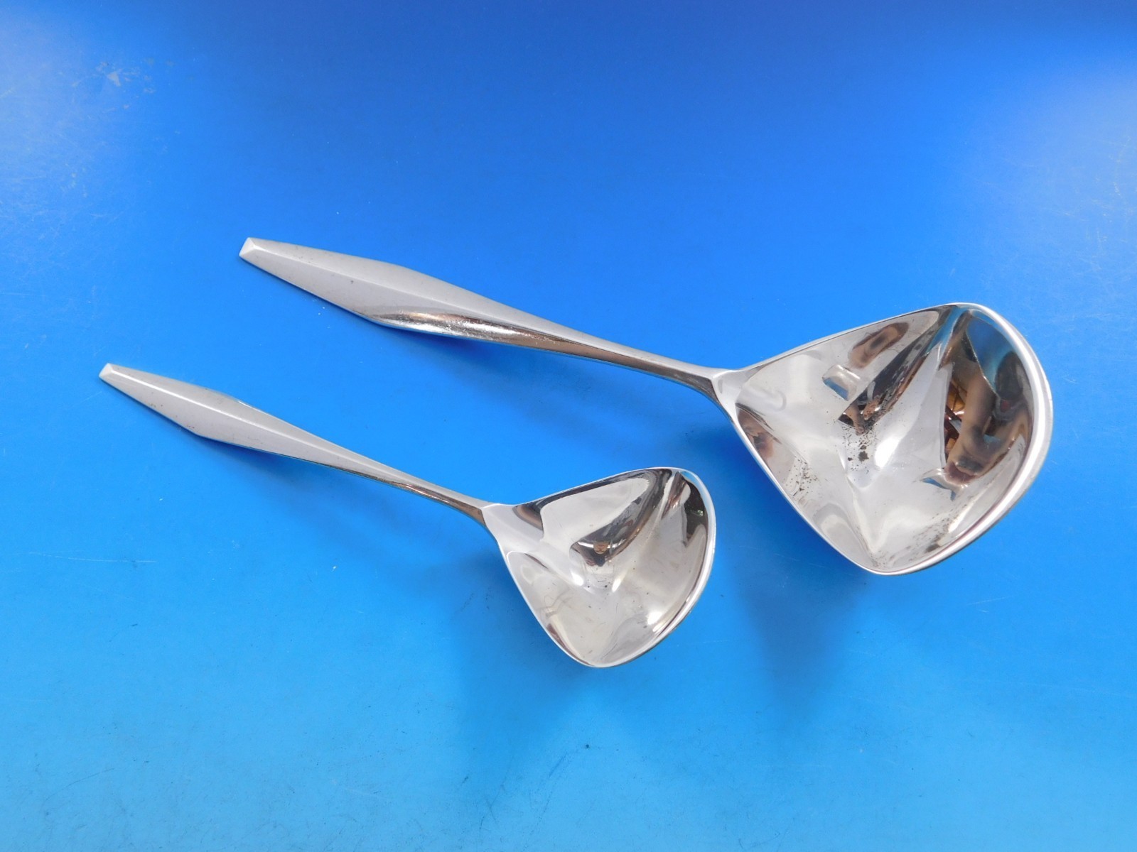 Diamond by Reed and Barton Sterling Silver Flatware Set Service 97 pieces Modern Item image 8