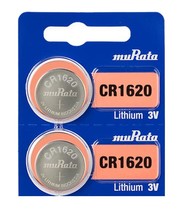 Murata CR1620 Battery DL1620 ECR1620 3V Lithium Coin Cell (10 Batteries) - £3.99 GBP+