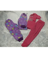 Lot of 2 Girls Pyjamas Size  4 - $12.99