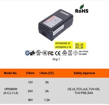 AU/NZ plug power cord- 24V 2A 2pin HP0060WB-M replace HP1202B Battery Charger image 7