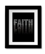 Faith by George Michael - Song Lyric Inspired Art Print for Music Wall G... - $18.81+
