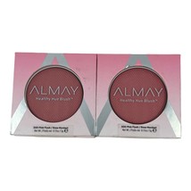 Almay Healthy Hue Blush 300 Pink Flush 0.27oz Ea. Lot Of 2 - $9.85