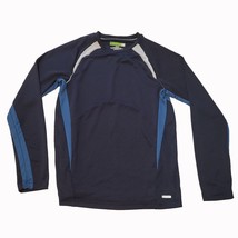 TEK GEAR Men Size S Activewear Top Running Layer Navy Blue Breathable - £9.27 GBP