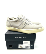 Rockport Men Jarvis Ubal Leather Sneaker - STONE, US 8.5M / EUR 42 - £33.06 GBP