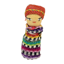 Vintage 2&quot; Handmade Worry Trouble Doll Mexican Guatemalan Replacement - £4.19 GBP