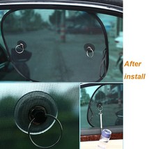 2 Pcs Car Side  Shades  Rear Window s   Shield Screen Interior UV protection Fol - £93.43 GBP