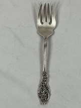 Reed and Barton Sterling Florentine Lace Salad Dessert Fork - $46.71