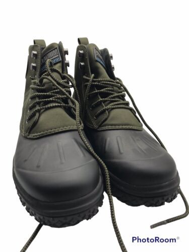 Palladium Waterproof Black Green Boots w and 50 similar items