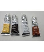 Winsor &amp; Newton Winton Oil Colour Lot of 4 Tubes Artist Paints 37mL Each - $361.80 MXN