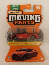 Matchbox 2023 Moving Parts Series #36/54 Red 2020 BMW M4 Cabriolet Mint On Card - £9.37 GBP