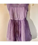 Wonder Nation Girls Lavender Tulle Party Dress – Size 7 - $182.59 MXN