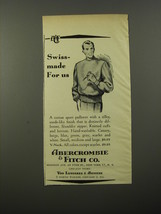 1954 Abercrombie &amp; Fitch Pullover Ad - Swiss-made for us - £14.53 GBP