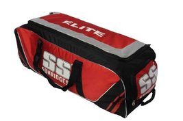 SS Elite Wheel Cricket Bag, Red - $78.00