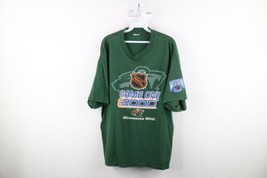 Vintage Y2K 2000 Mens XL Faded Inaugural Season Minnesota Wild Hockey T-Shirt - £38.79 GBP