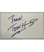 Tom Hanks Signed Autographed 3x5 Signature Card - $735.01 MXN