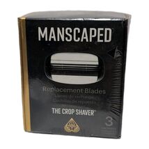 Replacement Blades MANSCAPED RC3 The Crop Shaver 3 cartridges NEW Sealed - $9.62