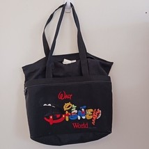 Walt Disney World  Travel Bag Tote Black Winnie the Pooh Tigger - $17.77