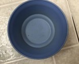 Hazel Atlas Platonite Moderntone Pastel Blue  Soup Cereal Bowl 4 3/4&quot; wide - $19.34