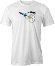 Comic Space Rocket T Shirt Tee Short-Sleeved Cotton Clothing Art S1WCA20 - £16.21 GBP+