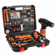 16.8V Tool Kit With Drill, 247 In-Lb Torque, 0-1300Rmp Variable Speed, 10Mm 3/8&#39; - £94.10 GBP