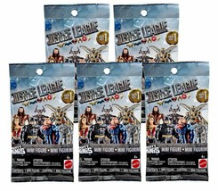 5 x NEW Mattel FGH59 DC Justice League Movie Mighty Minis Series 1 Mystery Packs - £7.33 GBP