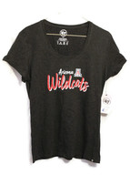 Womens Soft L Blue Sport T Shirt Arizona A Wildcats New with Tags - £20.20 GBP