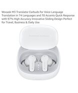 Offline AI Translator Earbuds M3 Language Translator Device Translation ... - $88.98