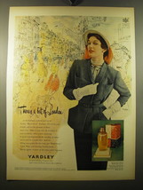 1950 Yardley Bond Street Perfume Ad - There&#39;s a bit of London - £14.45 GBP