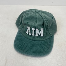 VINTAGE AIM Hat Cap Strap Back One Size Invest With Discipline - $8.56