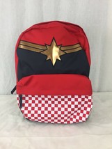 Vans off the wall Captain Marvel black red school backpack book bag New tags - £23.32 GBP