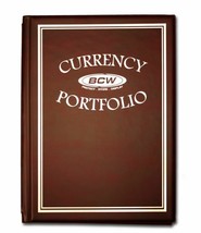 BCW Combo Album - Currency - Burgundy (1-ALBCC-CU-BUR) - £13.14 GBP