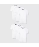 6-HANES™ ~ Short Sleeve ~ Crew Neck T-Shirts ~ Men&#39;s Size SMALL (34-36) ... - $42.10 CAD