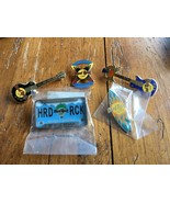 Hard Rock Cafe Pin Pins Lot of 5 Guitars Surfboard - $40.14 CAD