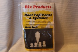 Multi Scale Rix Products, Roof Top Vents &amp; Cyclones Kit, #628-611 BNOS - $33.25