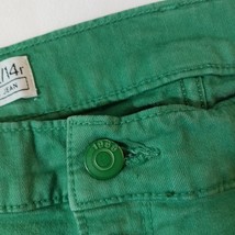 Gap 1969 RN#54023 Women's Green Cotton Blend Legging Jean Size 32/14R (35×27) image 7