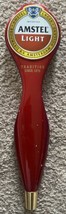 Amstel Light Ruby Red Tall Draft Beer Tap Handle Holland Netherlands - £23.77 GBP