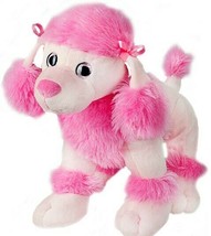 Plush16&quot; cuddly Pink Poodle Dog  teddy bear Ready to Love Stuffed Teddy Mountain - £18.37 GBP