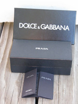 Empty Prada + Dolce &amp; Gabbana Authentic Sunglasses Boxes ~ Ships Free - £20.09 GBP