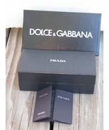 Empty PRADA + DOLCE &amp; GABBANA Authentic Sunglasses Boxes ~ SHIPS FREE - £19.90 GBP