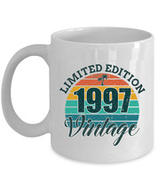 Vintage 1997 Mug Limited Edition 27 Year Old Retro Sunset Mug 27th Birthday Gift - £11.05 GBP