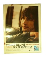 James Blunt Poster Back To Bedlam Mint - £14.18 GBP