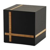 At Peace Memorials Bristol Ebony and Bamboo urn - $271.65