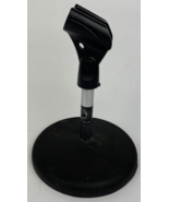 Vintage OEM Atlas DS-5 Microphone desk stand D7-5 DS-10 w Shure Mic Clip... - $40.73 CAD