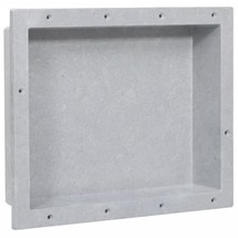  Shower Niche Matt Gray 16.1&quot;x20.1&quot;x3.9&quot; - $121.76