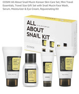 COSRX All about Snail Korean Skincare | TSA Approved Travel Size, Gift Set - $412.33 MXN