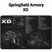 XD Springfield Armory 11” x 17” Gun Cleaning Mat - £11.12 GBP