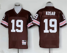 Men&#39;s Bernie Kosar #19 Stitched Jersey Brown - €38,31 EUR+